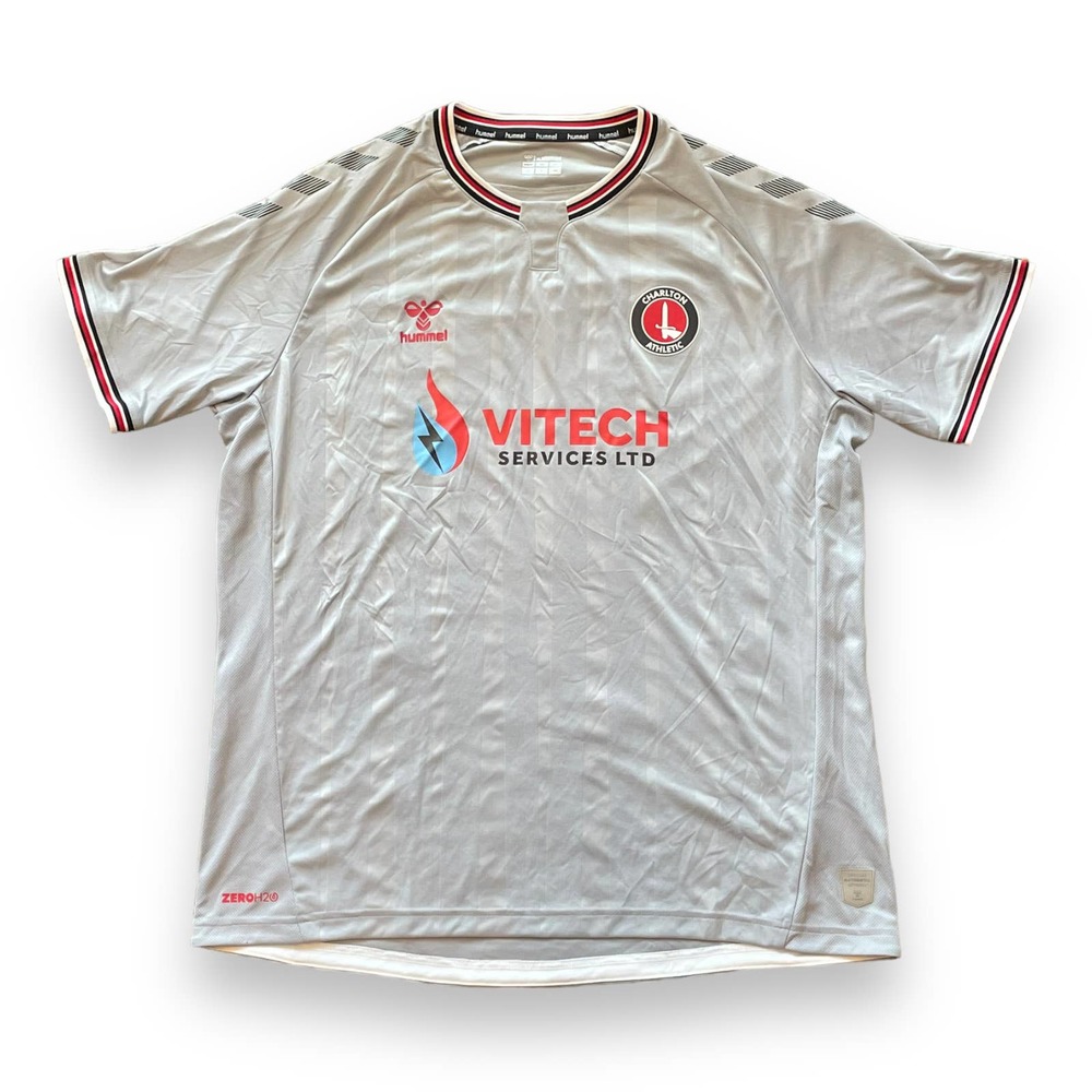 Charlton Athletics Away Soccer Football Jersey Hummel Size XL